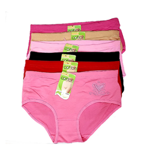 002 L size plain panty