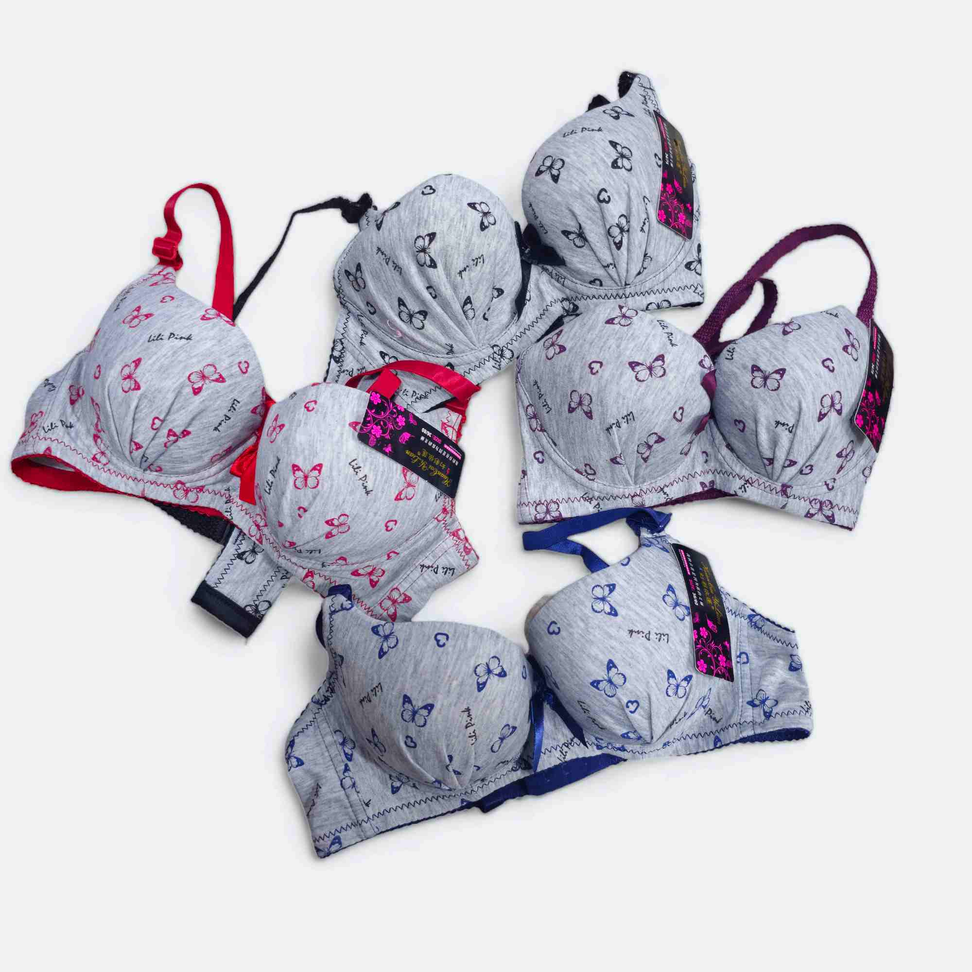 726 PRINTED FOAM BRA