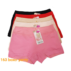 163 ladies boxer panty