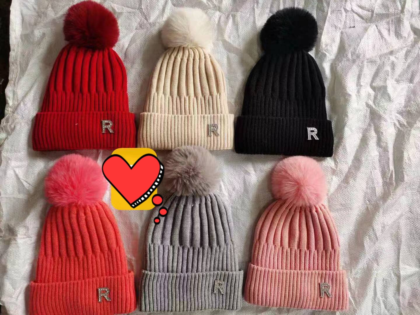 Girl woolen cap