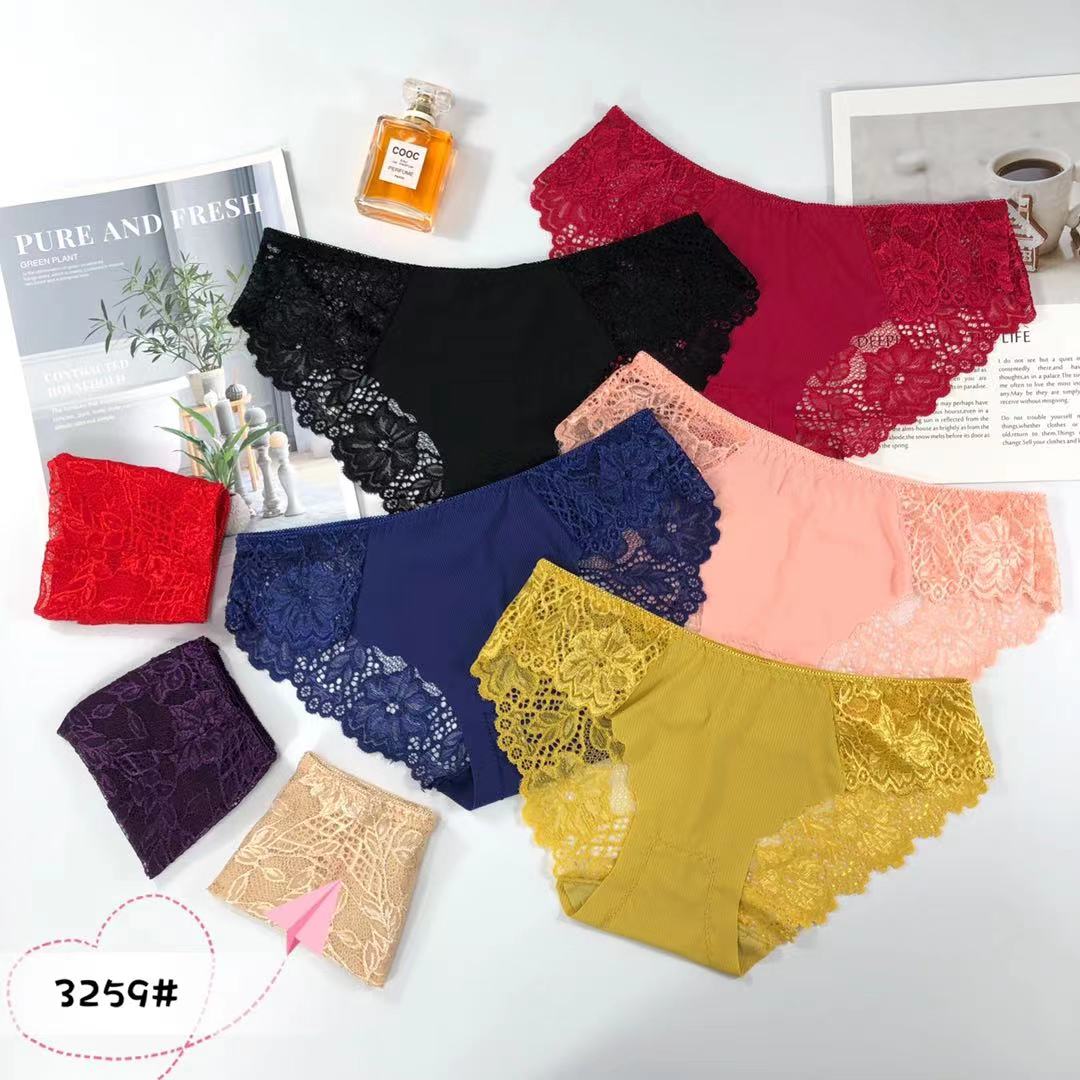 3259 seem lace panty